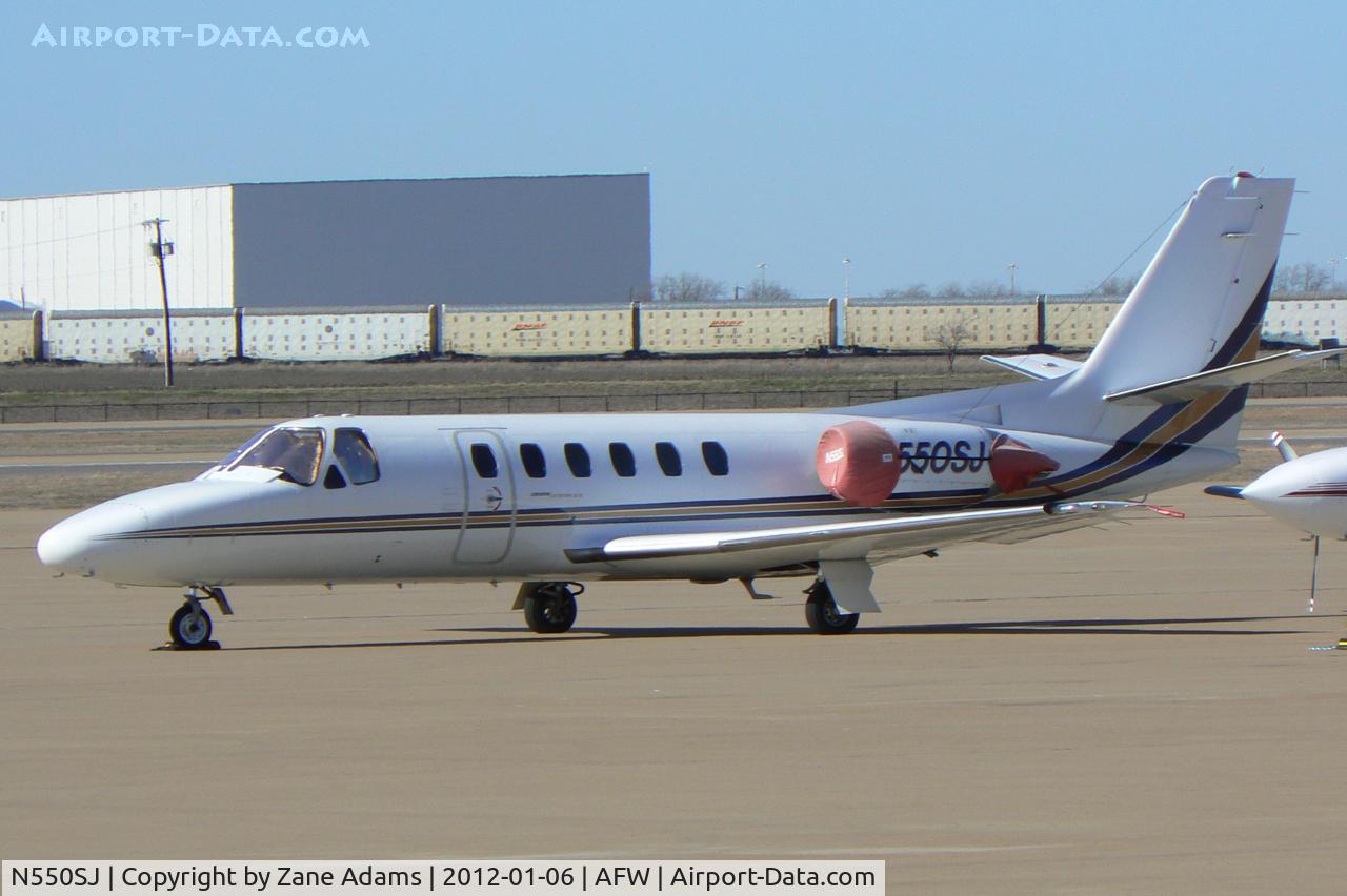 N550SJ, 1986 Cessna S550 Citation IIS C/N S550-0100, At Alliance Airport - Fort Worth, TX