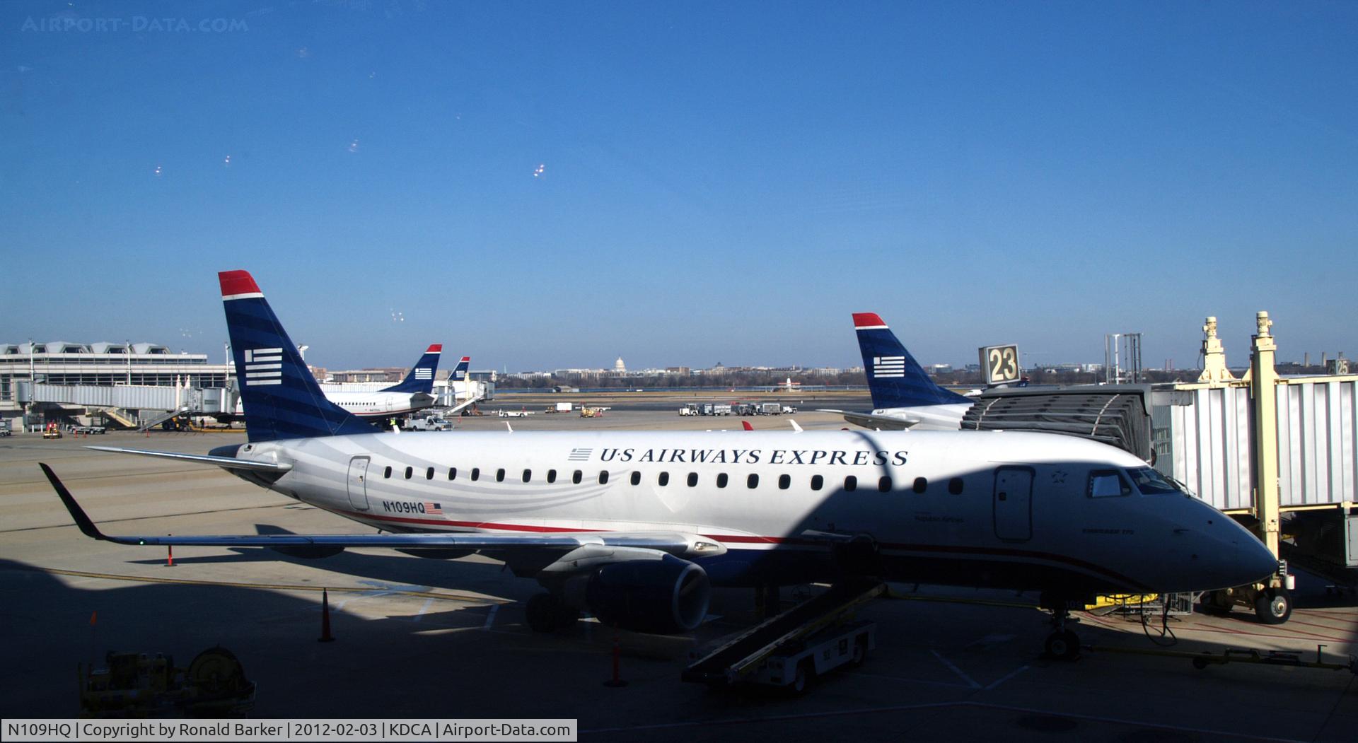 N109HQ, 2007 Embraer 175LR (ERJ-170-200LR) C/N 17000168, DCA, VA