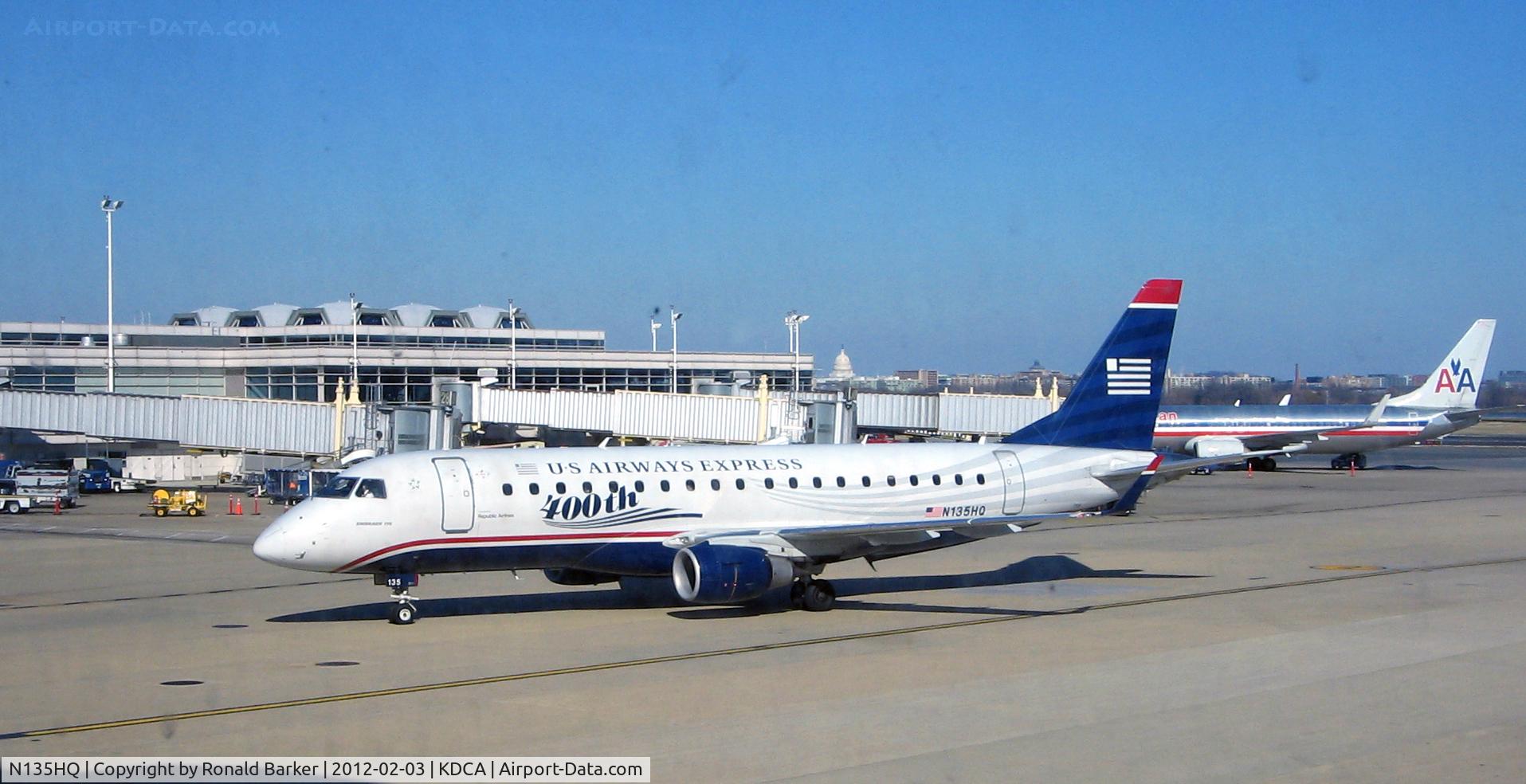 N135HQ, 2008 Embraer 175LR (ERJ-170-200LR) C/N 17000224, DCA, VA