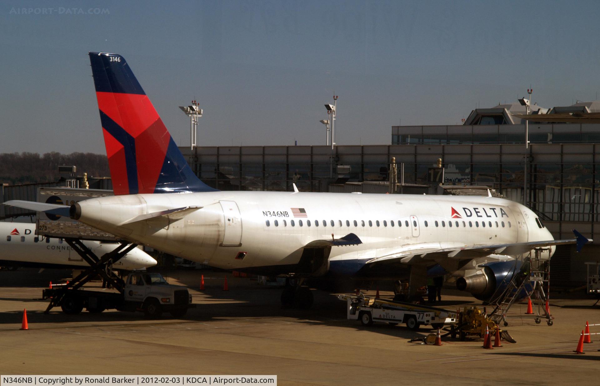 N346NB, 2002 Airbus A319-114 C/N 1796, DCA, VA