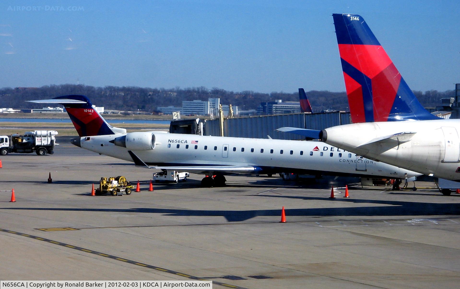 N656CA, 2004 Bombardier CRJ-700 (CL-600-2C10) Regional Jet C/N 10143, DCA, VA