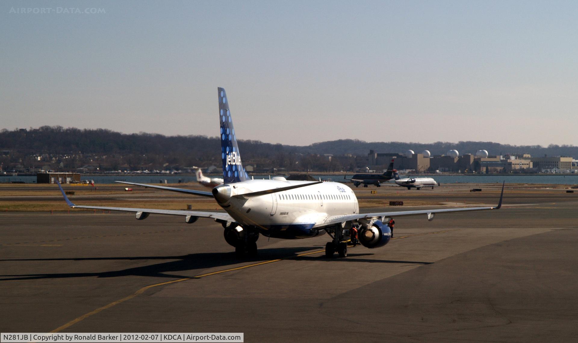 N281JB, 2007 Embraer 190AR (ERJ-190-100IGW) C/N 19000103, DCA, VA