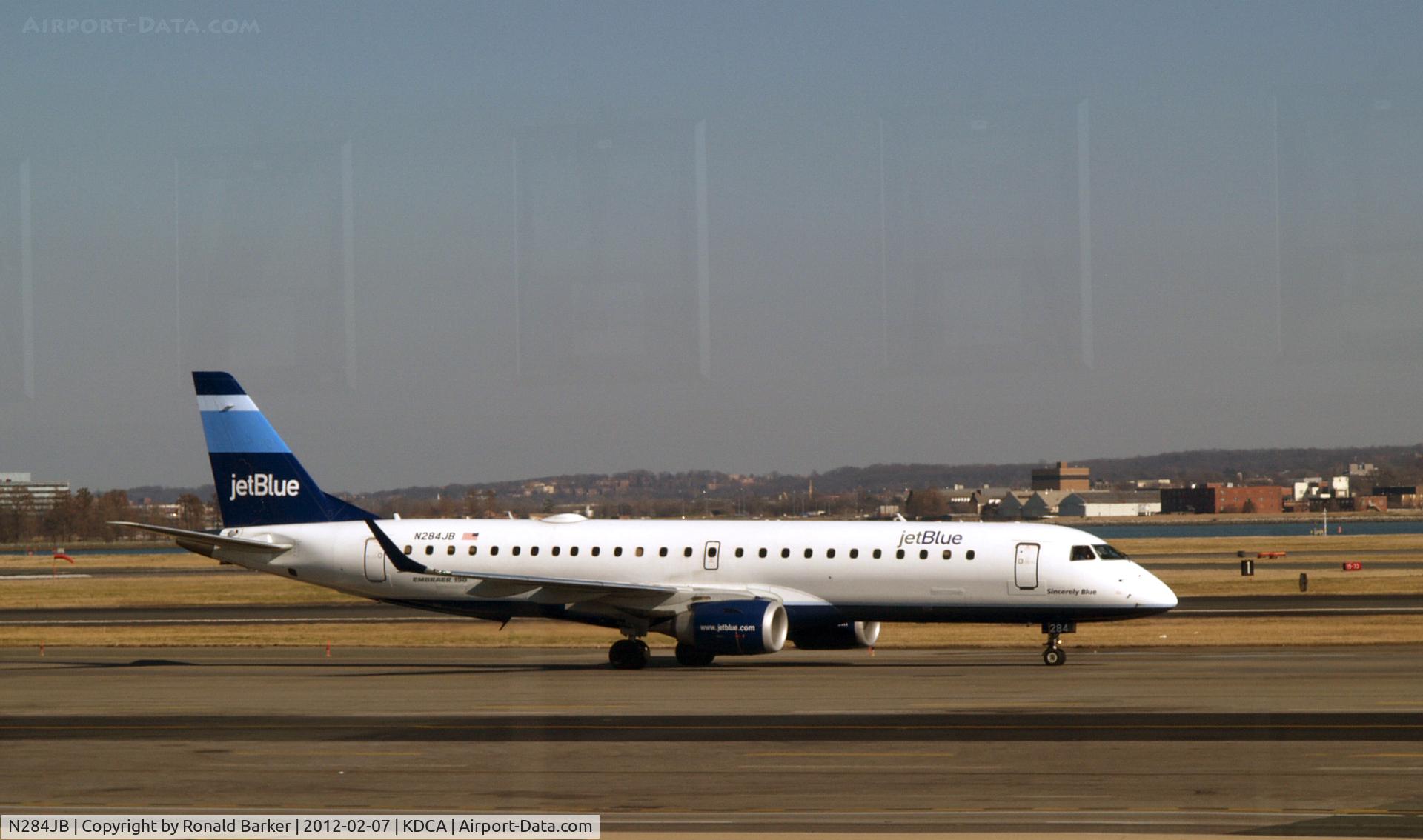 N284JB, 2008 Embraer 190AR (ERJ-190-100IGW) C/N 19000144, DCA, VA