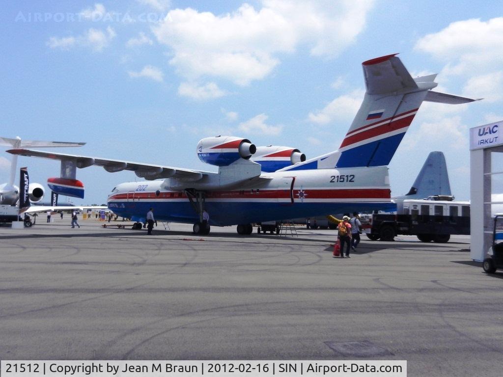 21512, 2002 Beriev Be-200ChS C/N 7682000003, Multipurpose Amphibian Aircraft