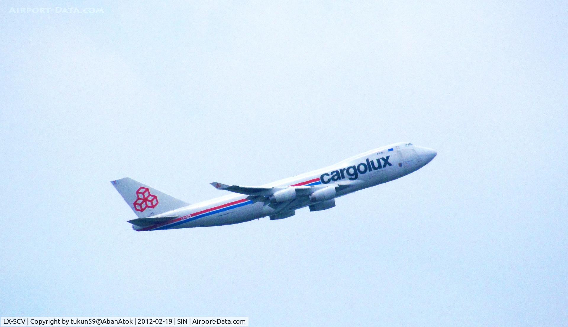 LX-SCV, 2001 Boeing 747-4R7F/SCD C/N 29733, Cargolux