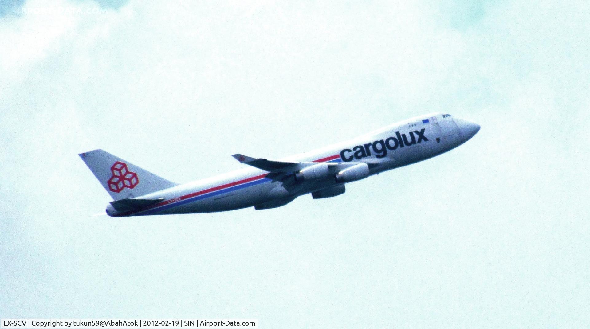 LX-SCV, 2001 Boeing 747-4R7F/SCD C/N 29733, Cargolux