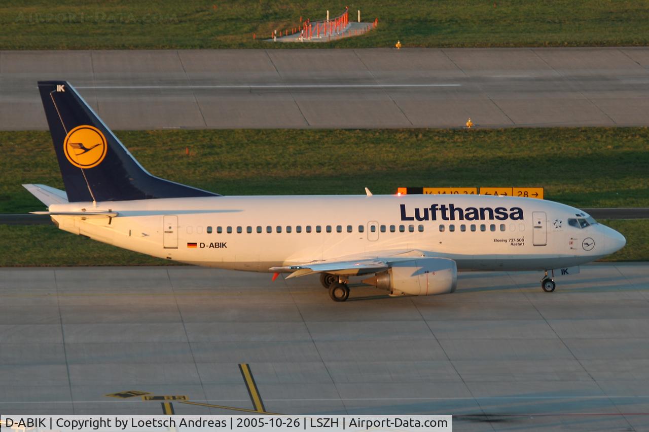 D-ABIK, 1991 Boeing 737-530 C/N 24823, 