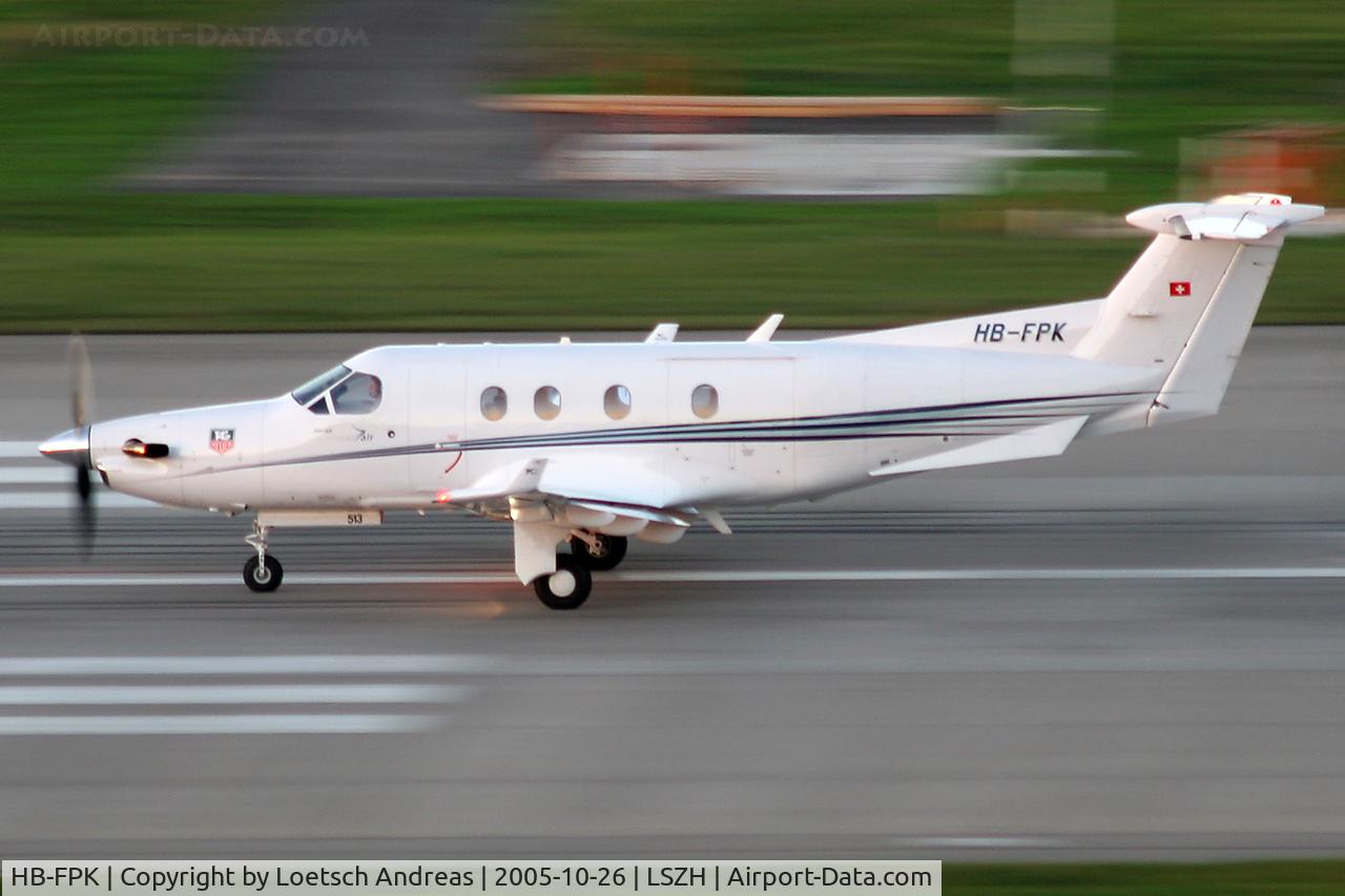 HB-FPK, 2003 Pilatus PC-12/45 C/N 513, Pilatus