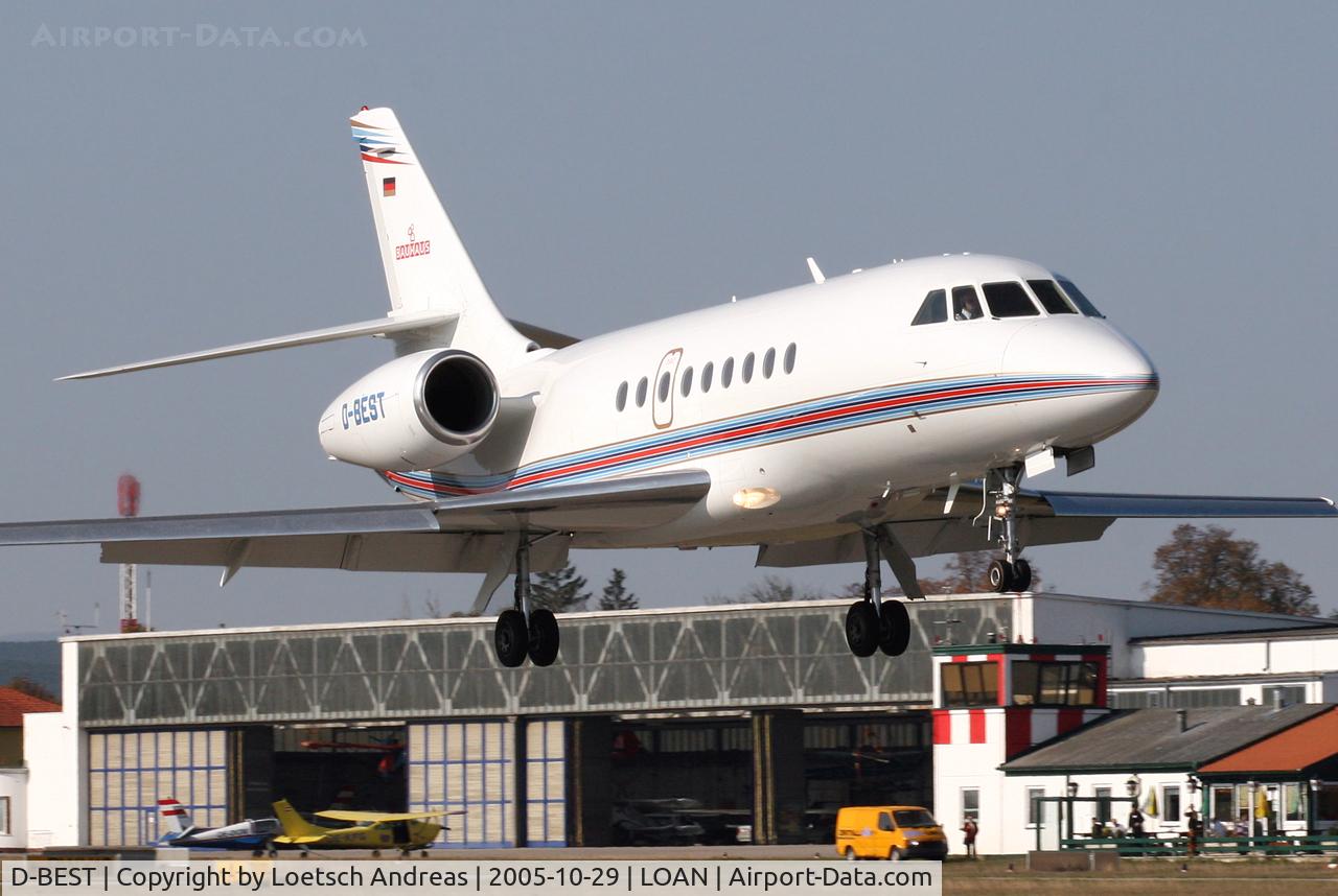 D-BEST, 1997 Dassault Falcon 2000EX C/N 50, Bauhaus Falcon