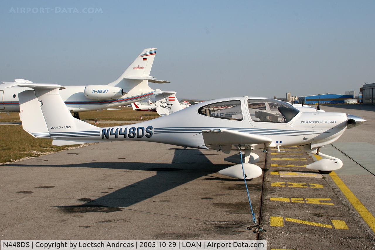 N448DS, 2004 Diamond DA-40 Diamond Star C/N 40.418, Diamond DA40