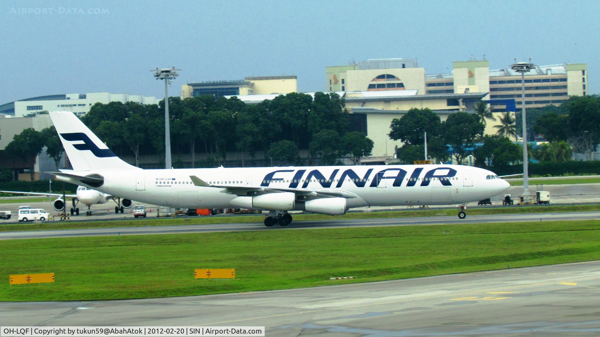 OH-LQF, 1997 Airbus A340-313X C/N 168, Finnair