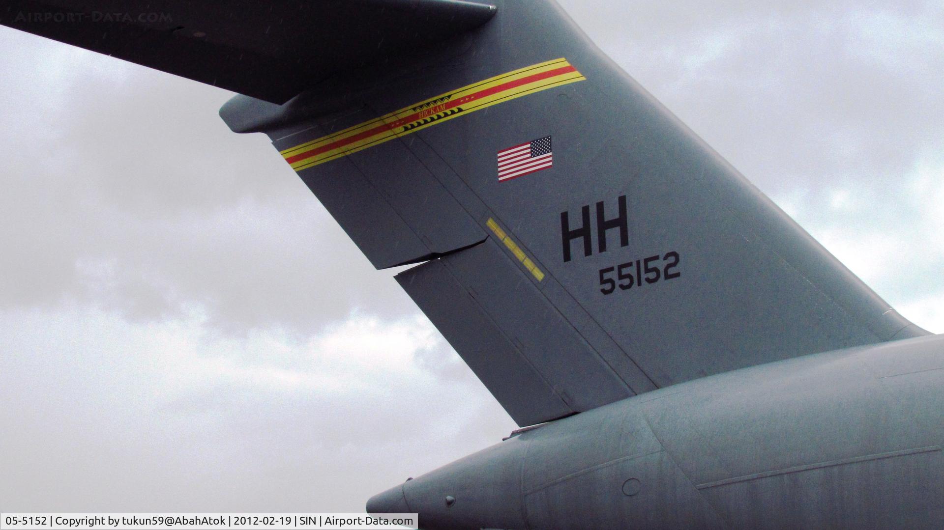 05-5152, 2005 Boeing C-17A Globemaster III C/N F-159/P-152, USA - Air Force