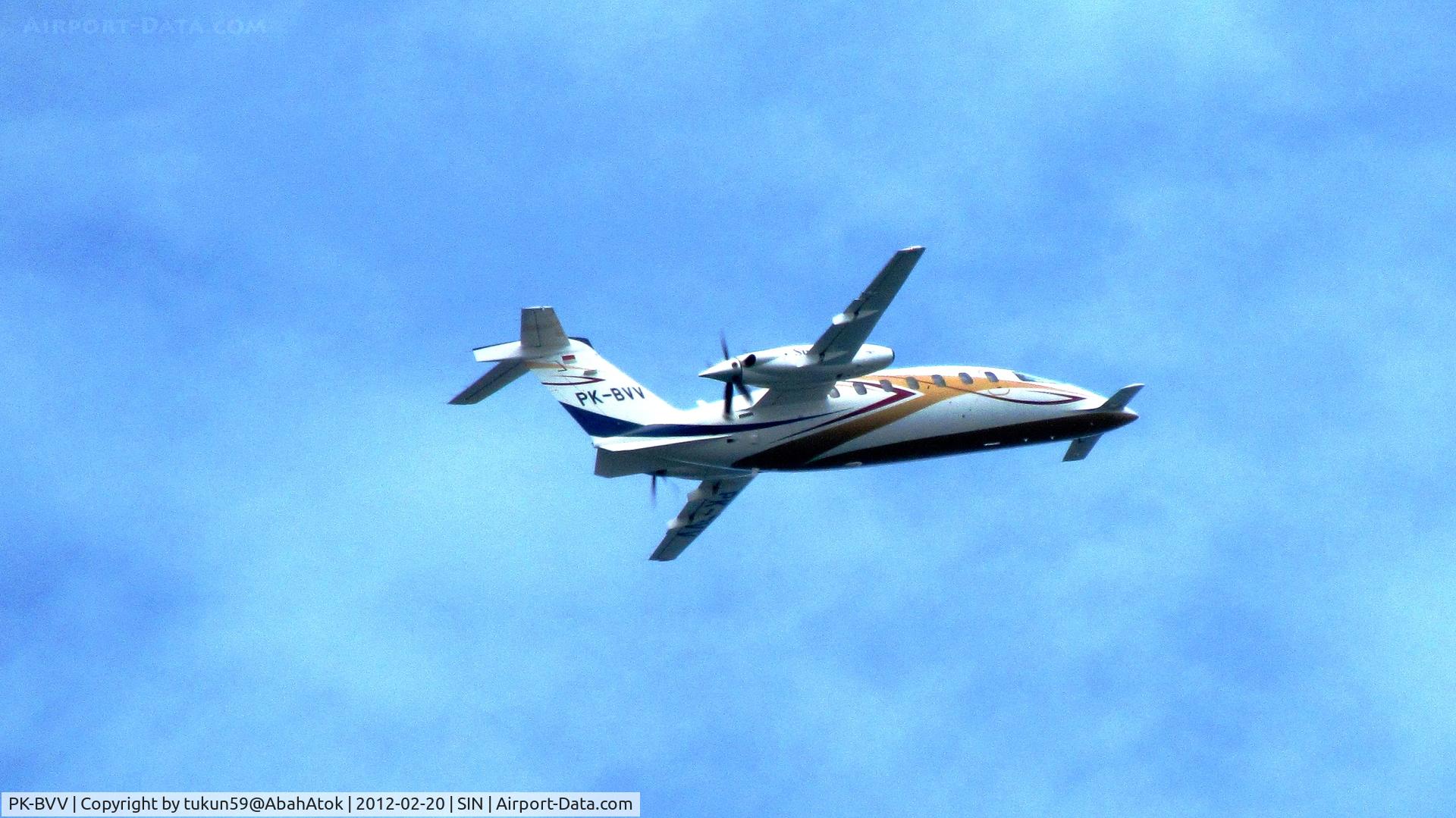 PK-BVV, Piaggio P-180 Avanti C/N 1209, Private Plane