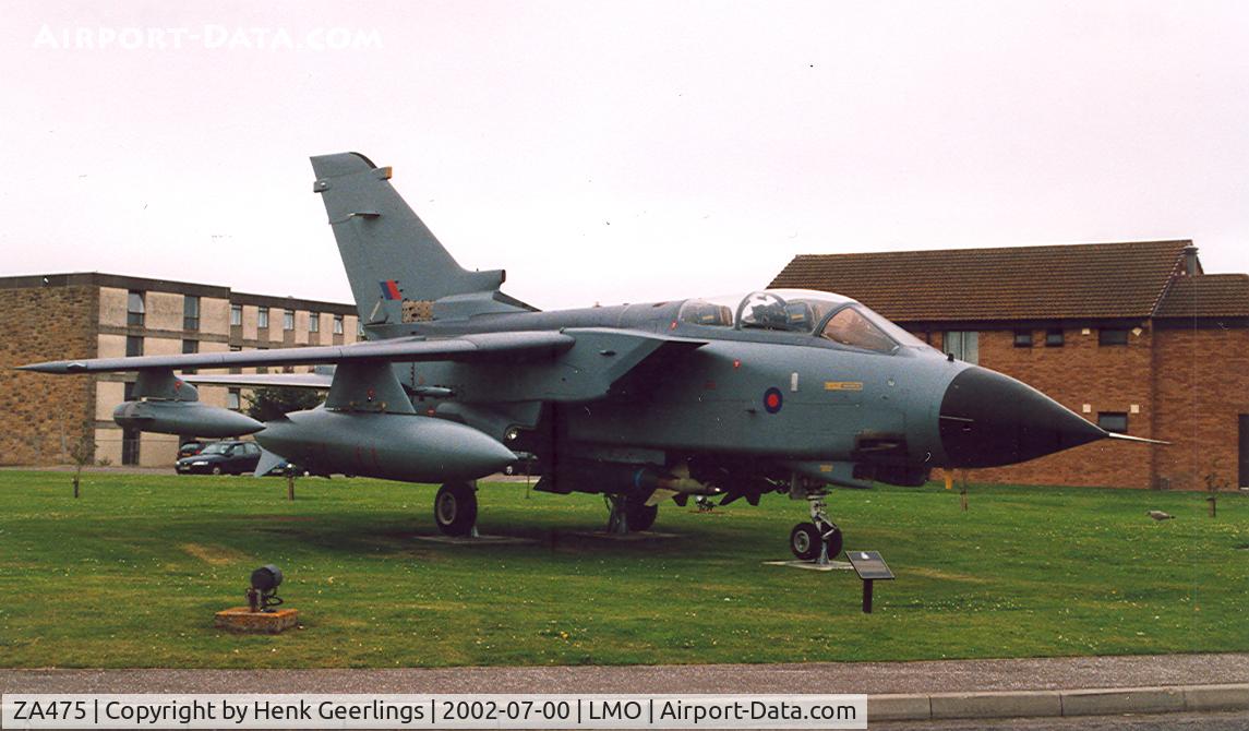 ZA475, 1983 Panavia Tornado GR.1 C/N 302/BS105/3141, RAF Station Lossiemouth , Gate Guard