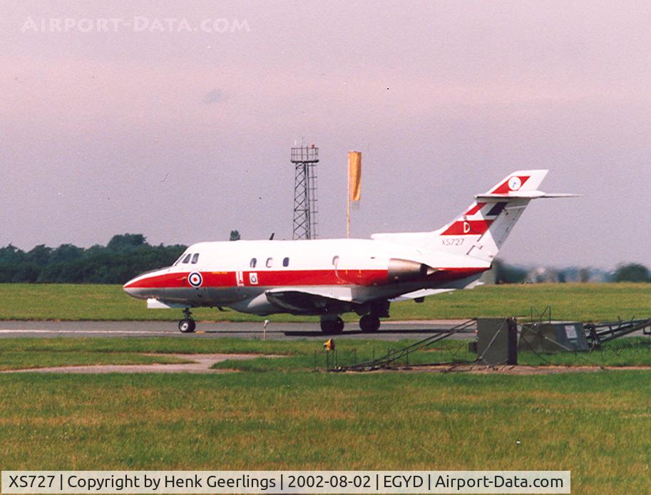 XS727, 1965 Hawker Siddeley HS.125 Dominie T.1 C/N 25045, RAF Cranwell