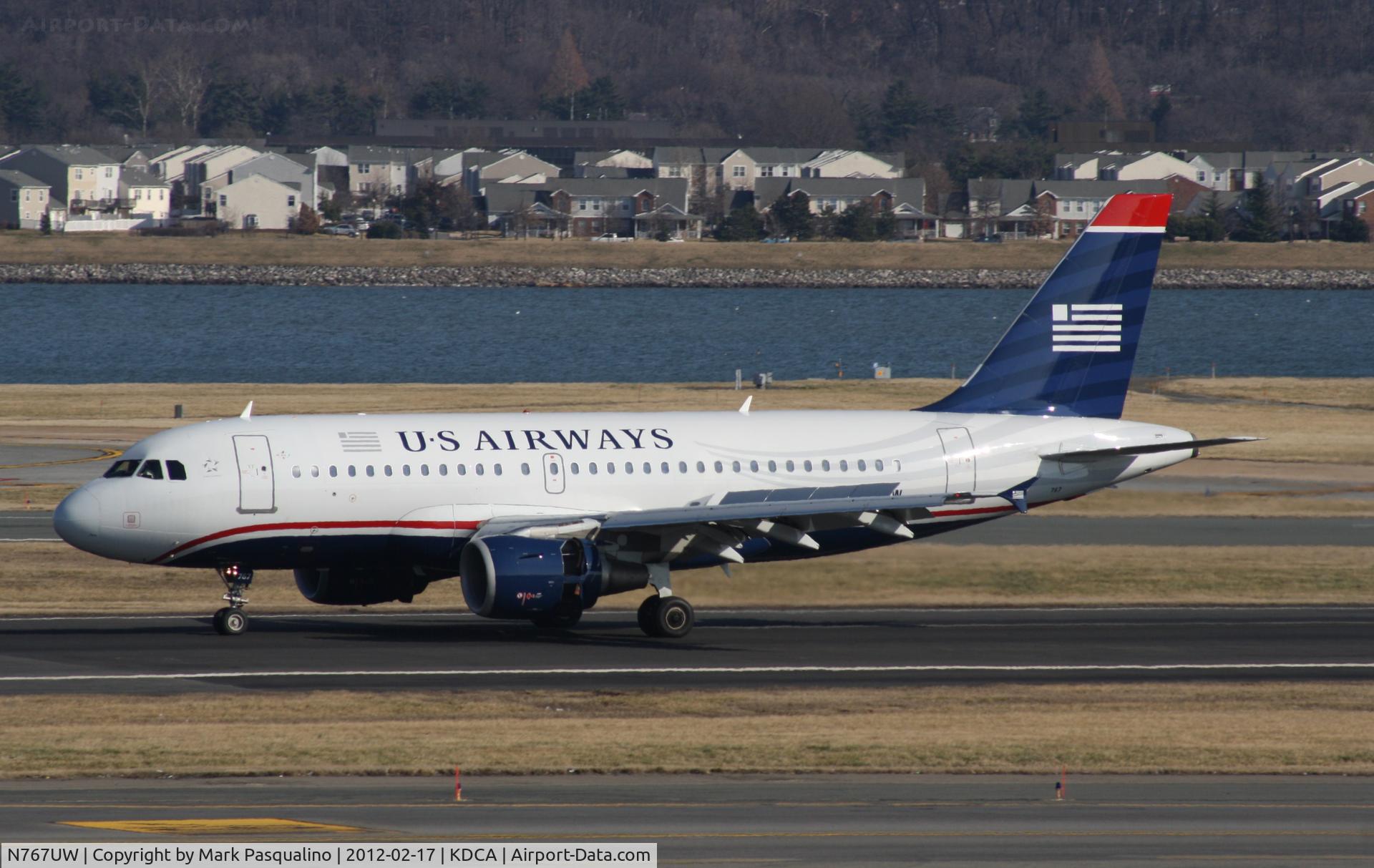 N767UW, 2000 Airbus A319-112 C/N 1382, Airbus A319