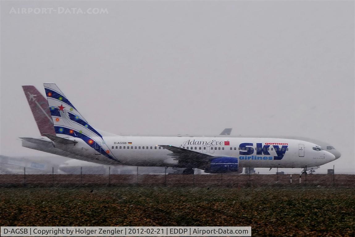 D-AGSB, 2000 Boeing 737-883 C/N 30194, Arrival from sunny Antalya/Turkey....