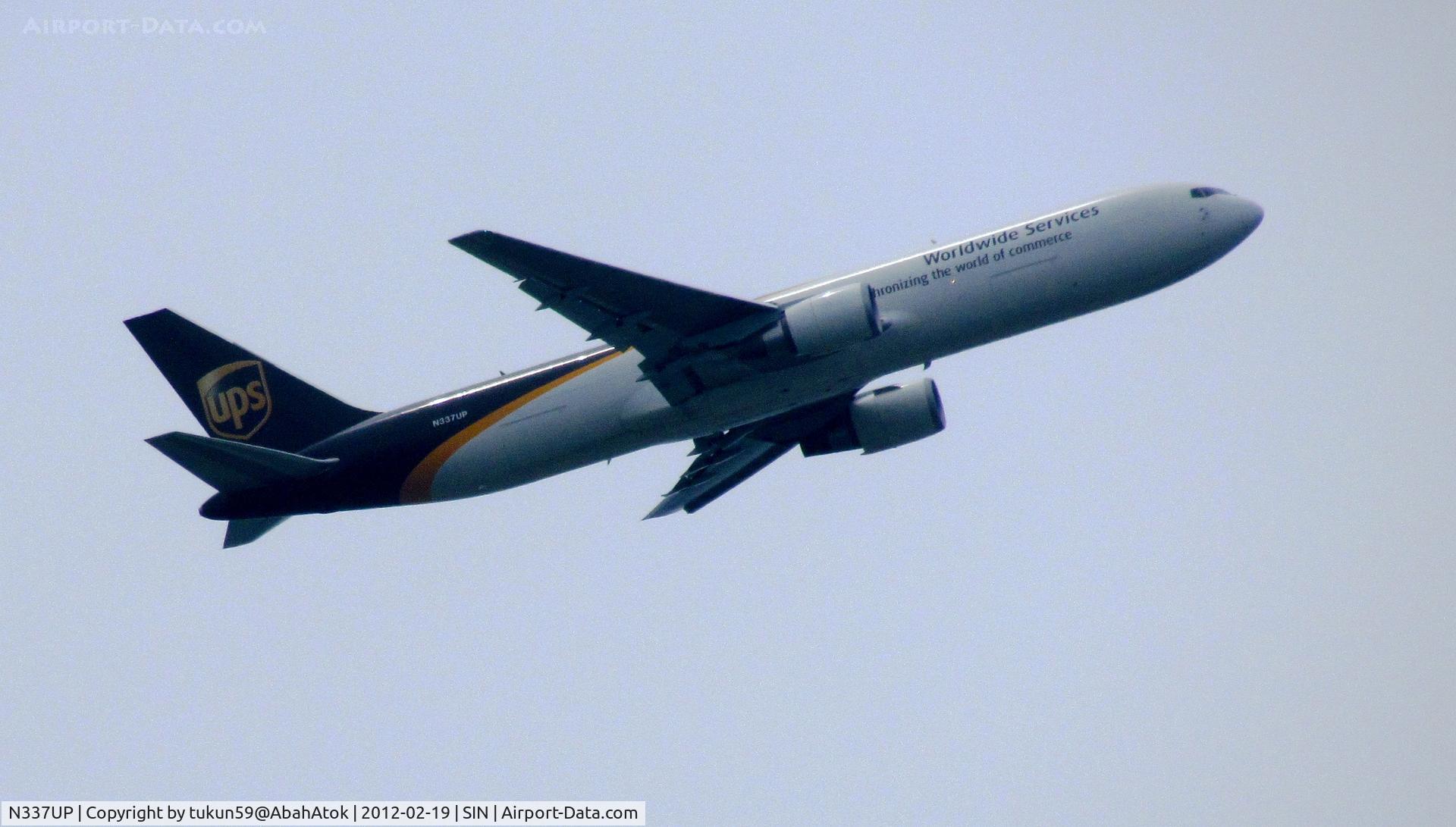 N337UP, 2010 Boeing 767-34AFER C/N 37858, United Parcel Service (UPS)