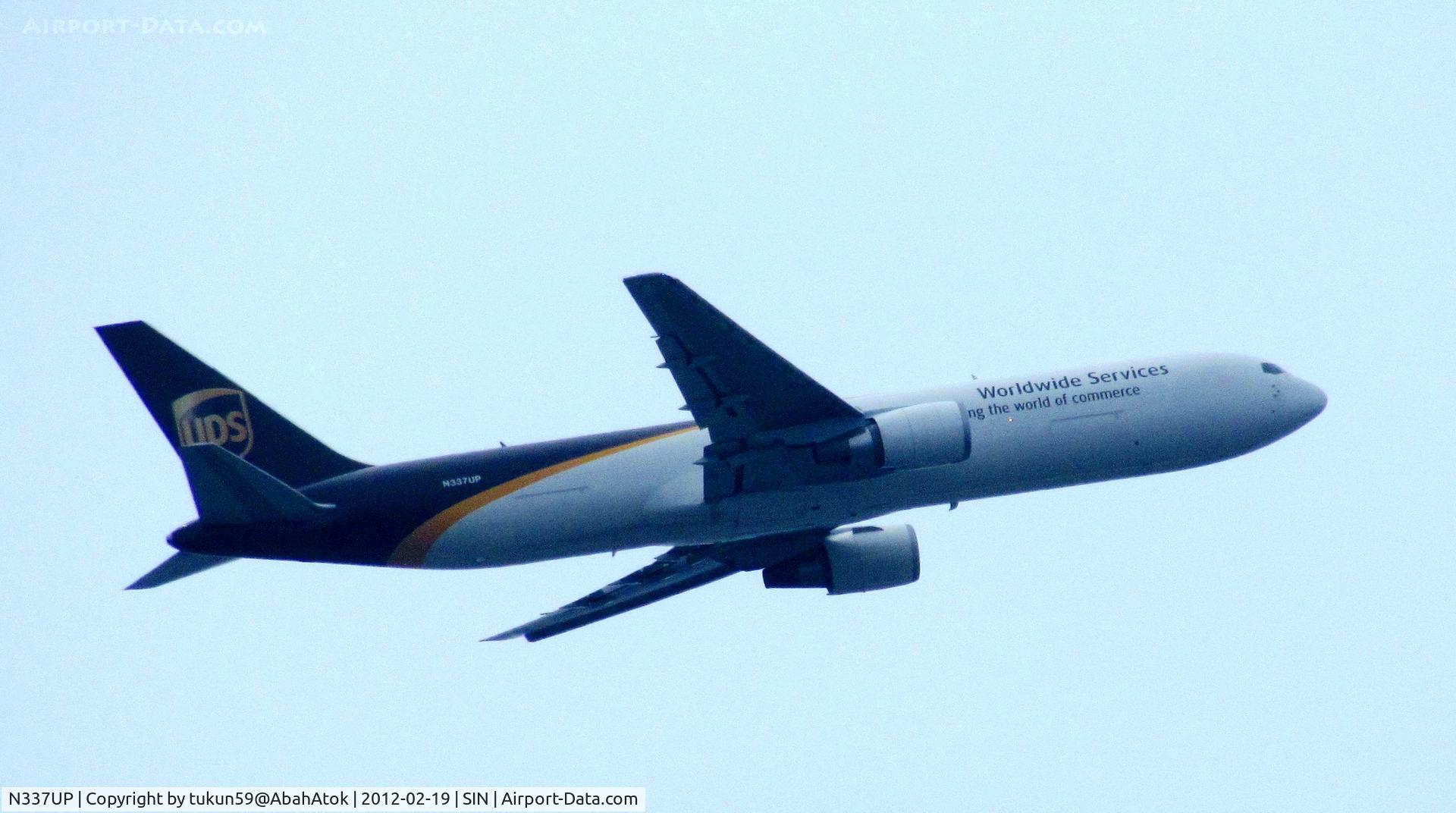 N337UP, 2010 Boeing 767-34AFER C/N 37858, United Parcel Service (UPS)