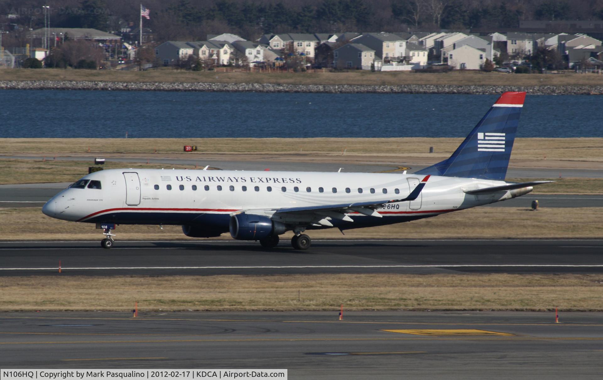 N106HQ, 2007 Embraer 175LR (ERJ-170-200LR) C/N 17000164, ERJ170-200LR