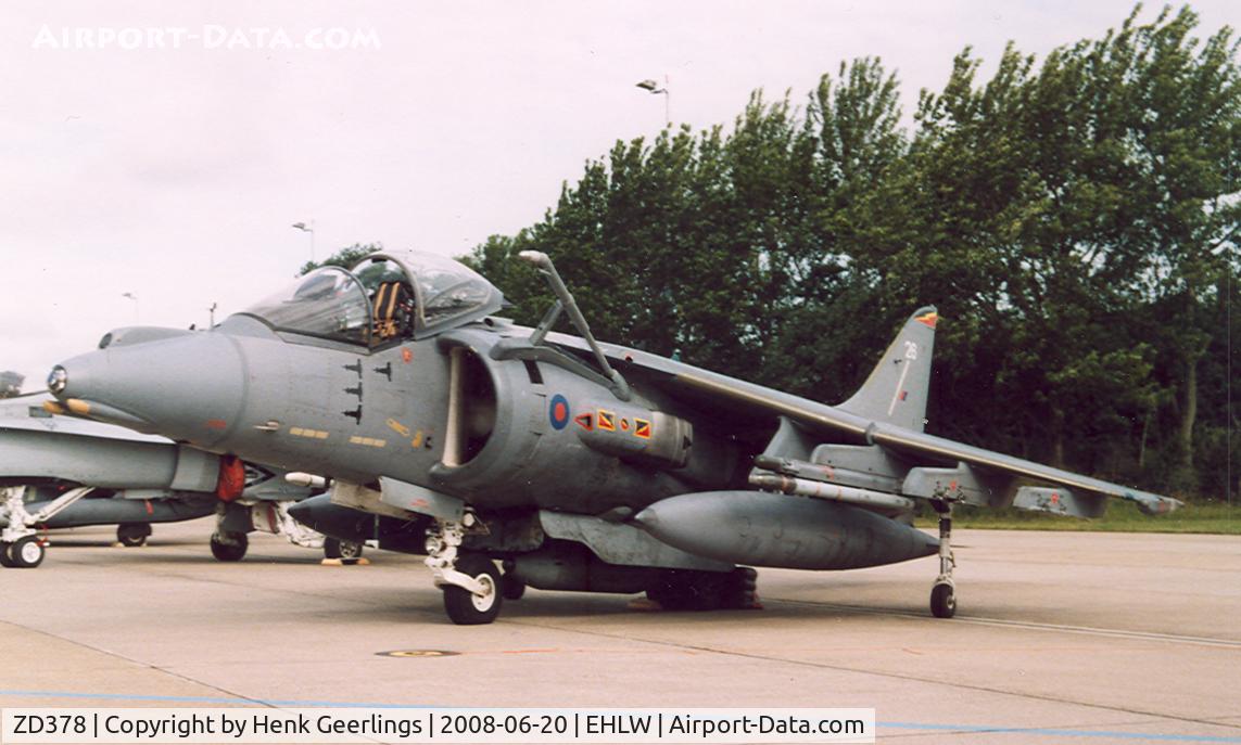 ZD378, 1988 British Aerospace Harrier GR.9 C/N P26, Dutch AF Open House at Leeuwarden AB