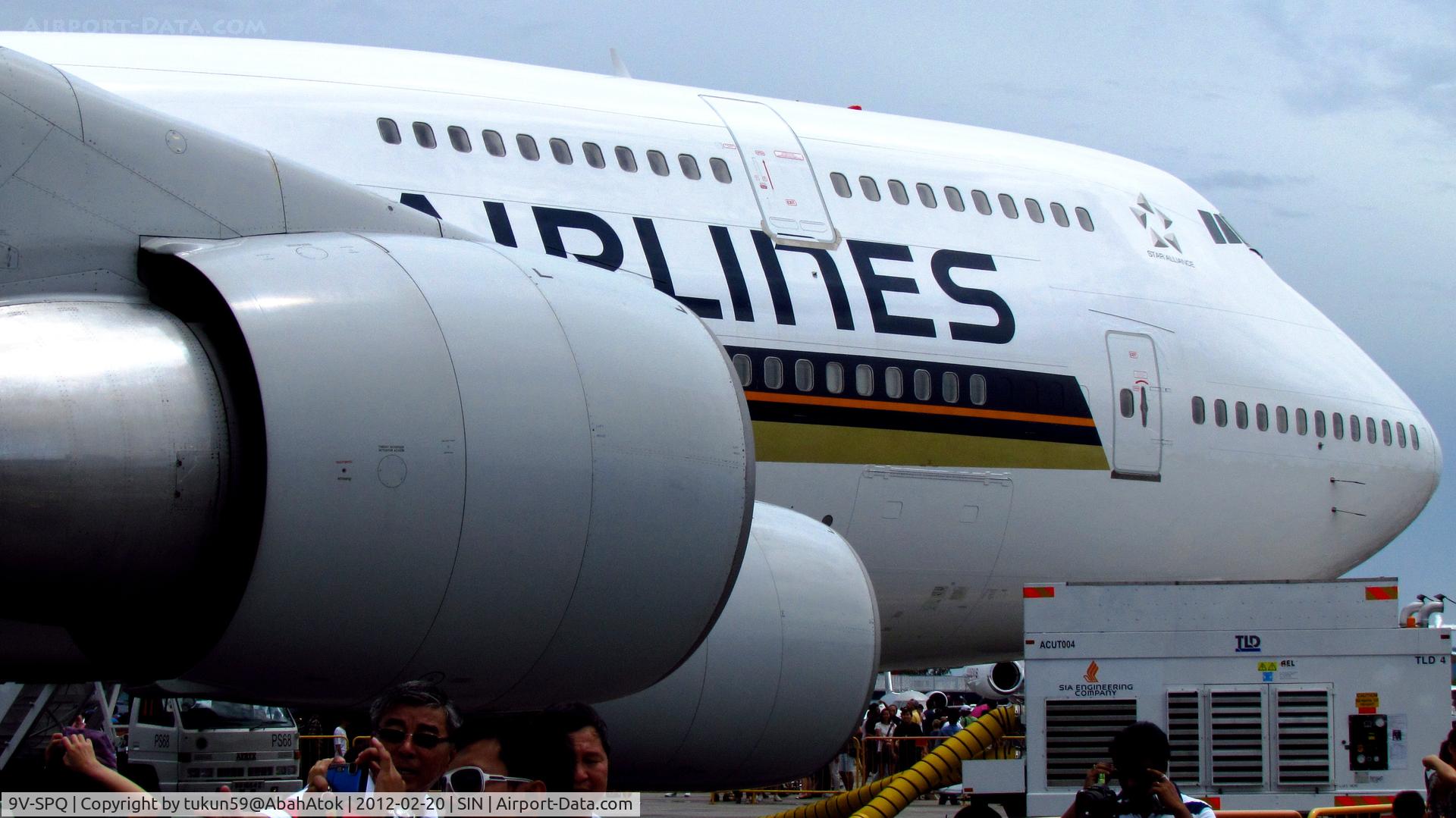 9V-SPQ, Boeing 747-412 C/N 28025, Singapore Airlines