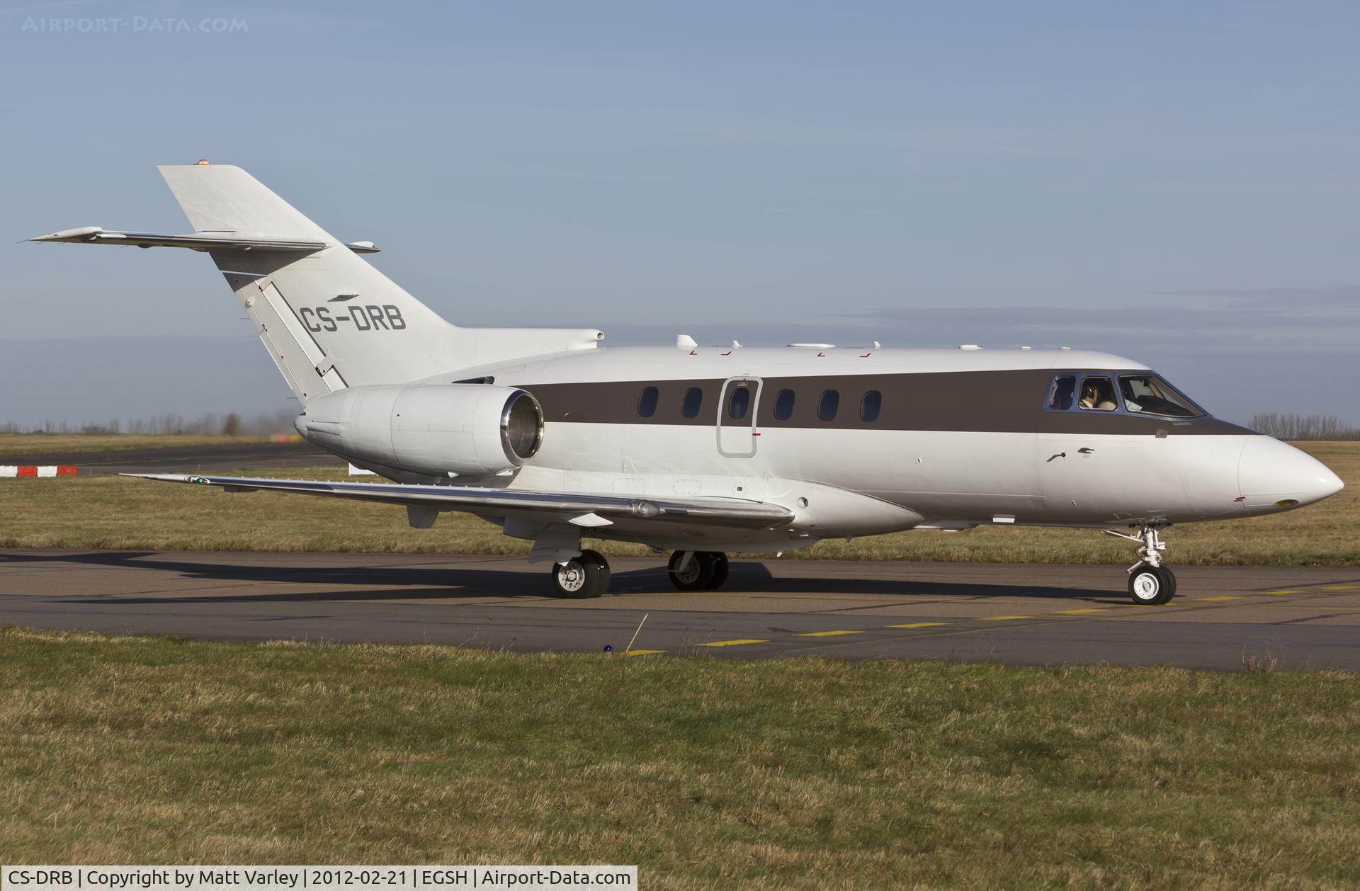 CS-DRB, 2004 Raytheon Hawker 800XP C/N 258690, Holding at T1 awaiting departure.