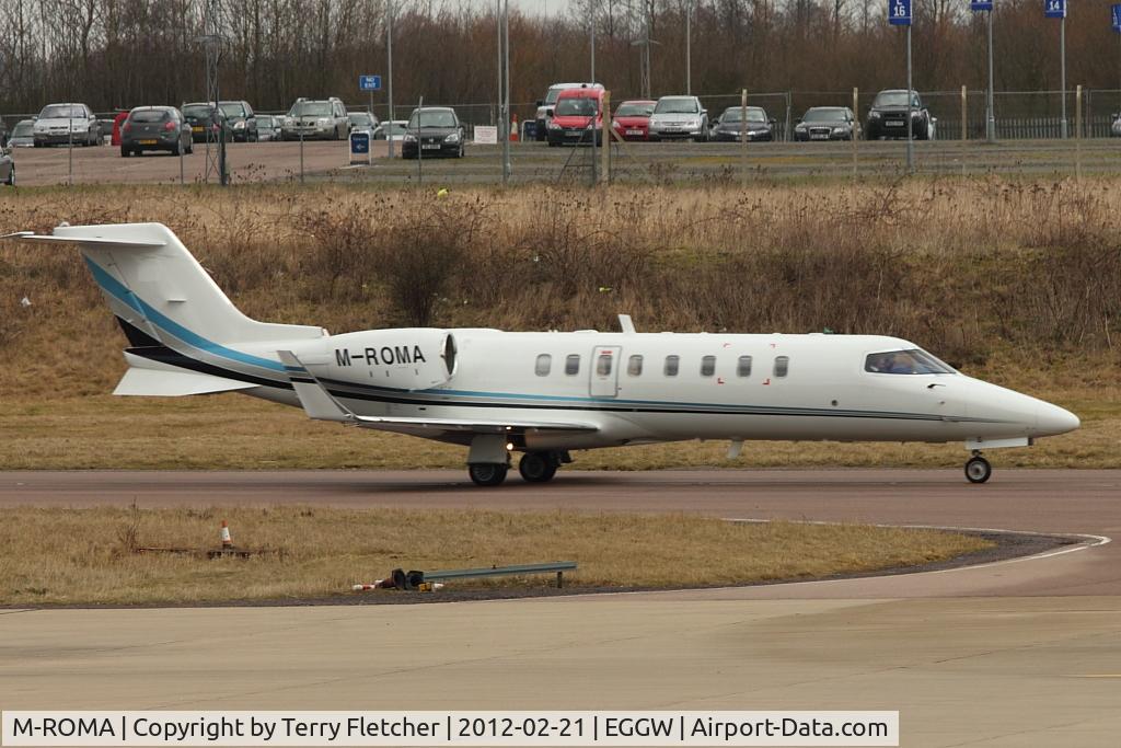 M-ROMA, 2001 Learjet 45 C/N 45-0148, 2001 Learjet 45, c/n: 45-0148 at Luton