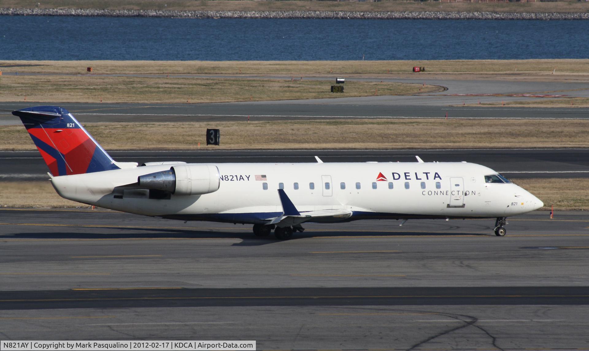 N821AY, 2005 Bombardier CRJ-200LR (CL-600-2B19) C/N 8021, CL-600-2B19
