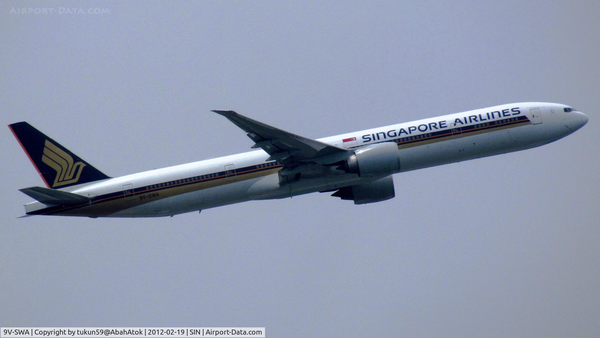9V-SWA, 2006 Boeing 777-312/ER C/N 34568, Singapore Airlines