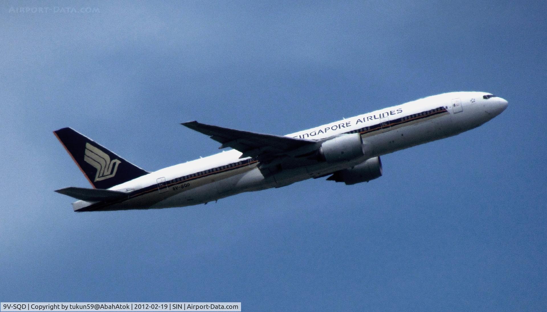 9V-SQD, 1997 Boeing 777-212/ER C/N 28510, Singapore Airlines
