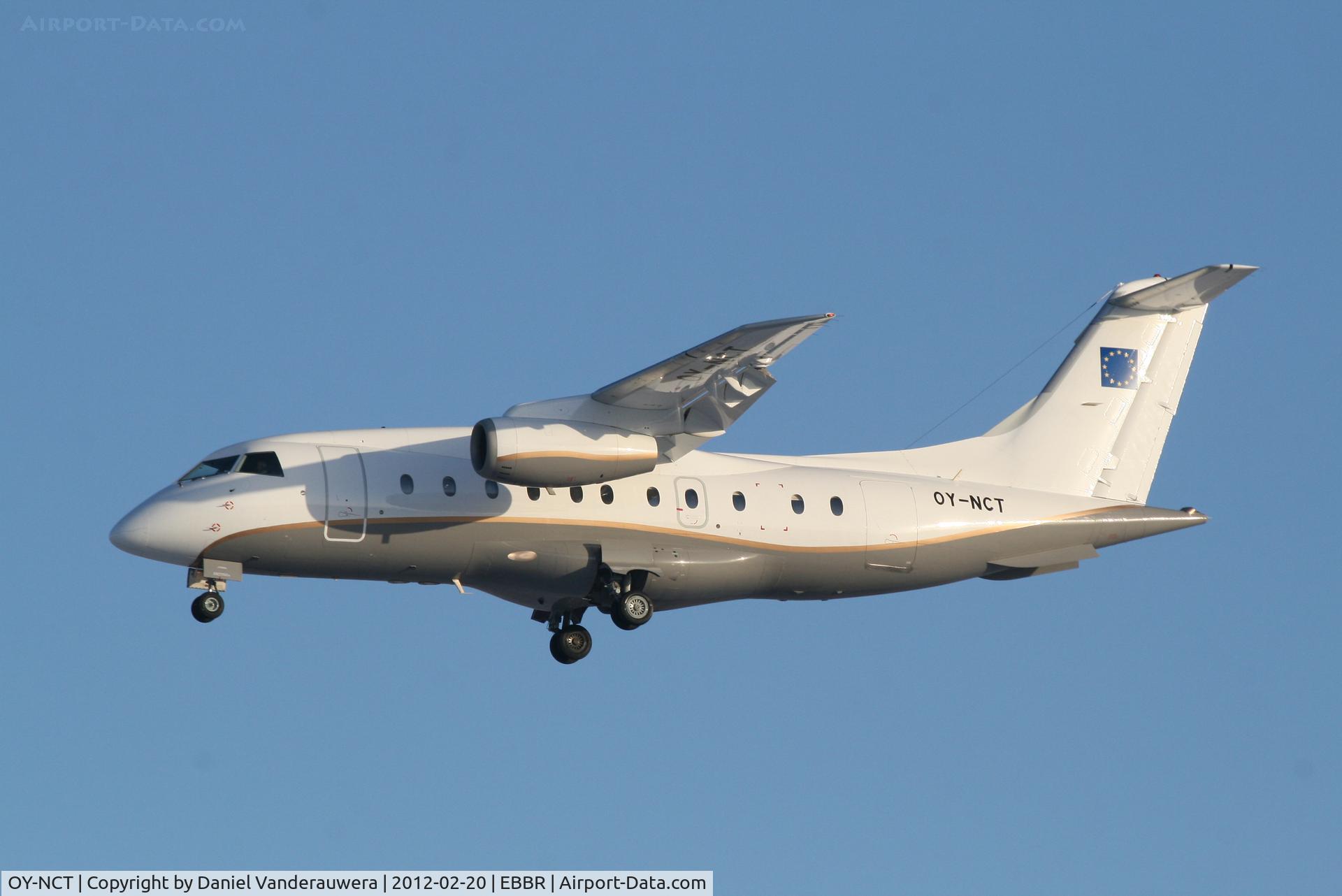 OY-NCT, 2001 Dornier 328-310 C/N 3213, Arrival of flight BA8221 to RWY 25L