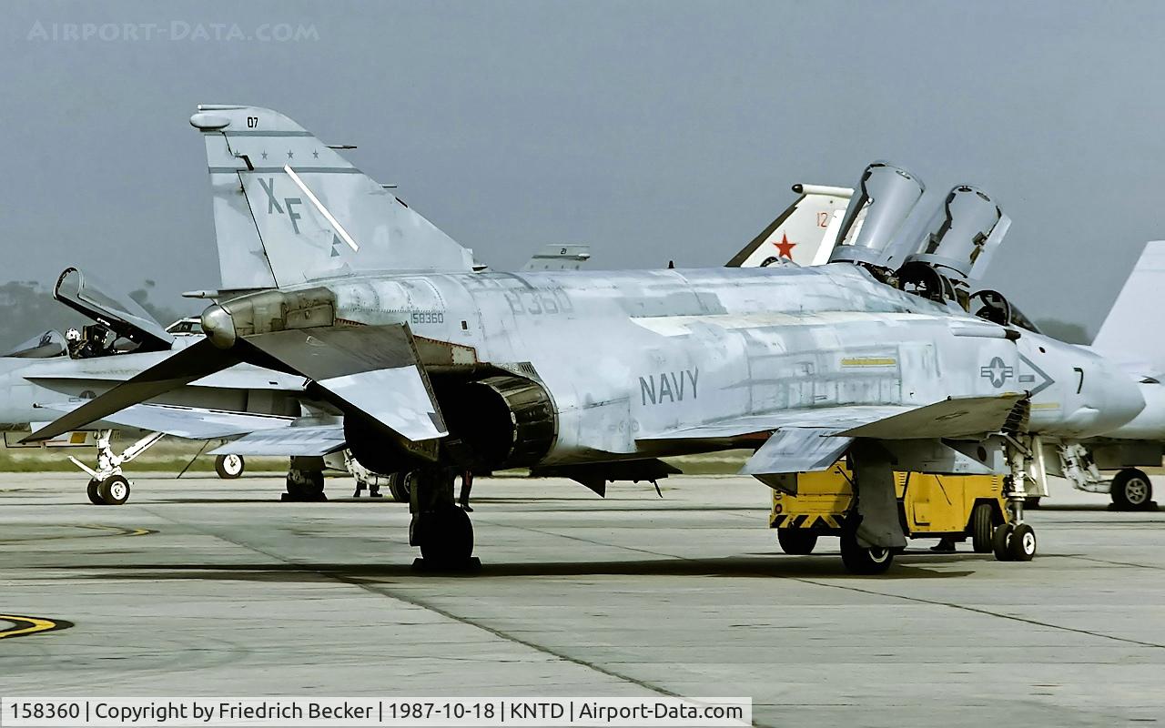 158360, McDonnell F-4S Phantom II C/N 4119, Pt. Mugu Air Show 1987