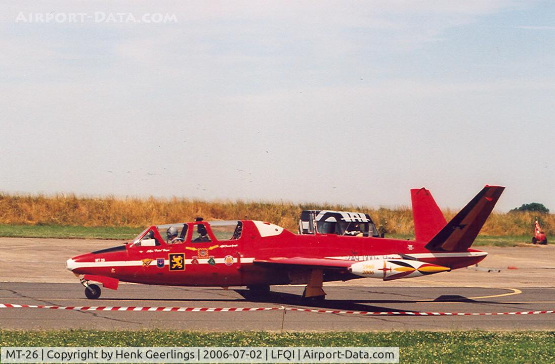 MT-26, Fouga CM-170R Magister C/N 283, French AF Open day - Cambrai AB
