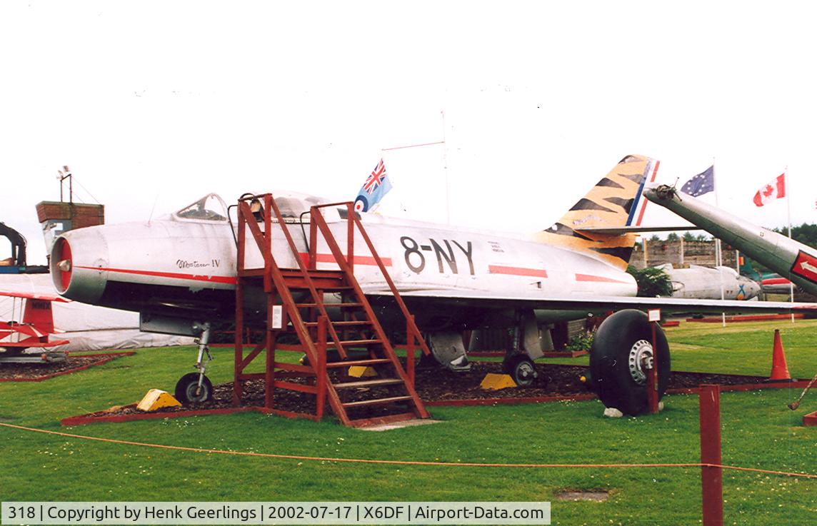 318, 1951 Dassault MD-454 Mystere IVA C/N 318, Dumfries & Gallowe Aviation Museum - Scotland
