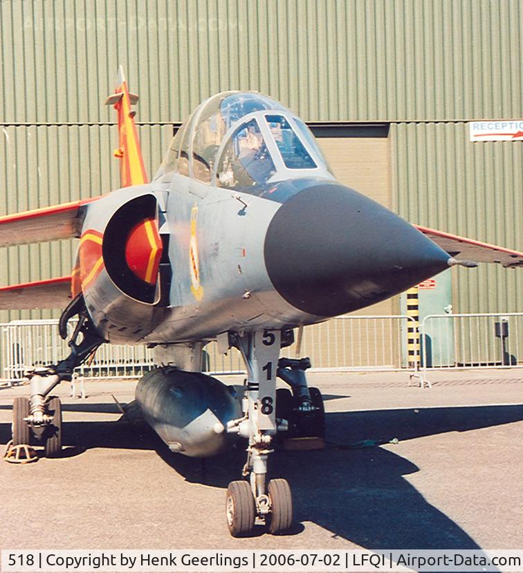518, Dassault Mirage F.1B C/N 518, French AF Open day at Cambrai AB , 2006