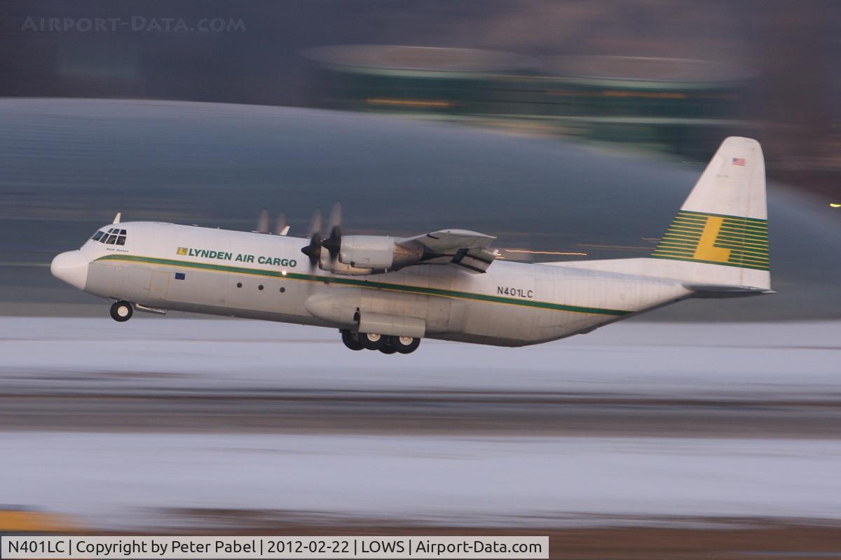 N401LC, 1975 Lockheed L-100-30 Hercules (L-382) C/N 382-4606, special cargo