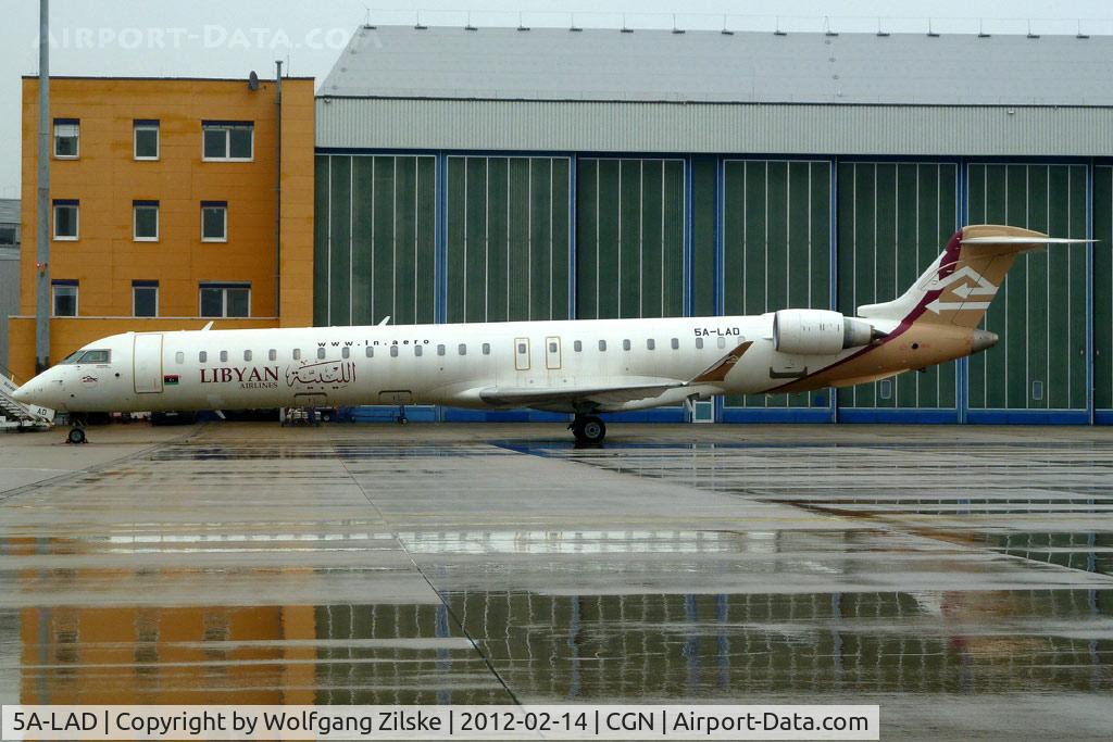 5A-LAD, 2008 Bombardier CRJ-900ER (CL-600-2D24) C/N 15214, No flag beside registration