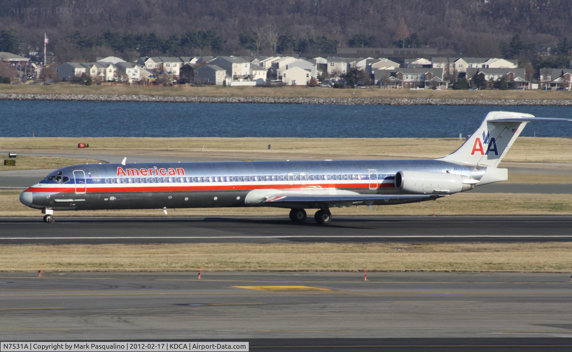 N7531A, 1990 McDonnell Douglas MD-82 (DC-9-82) C/N 49923, MD-82