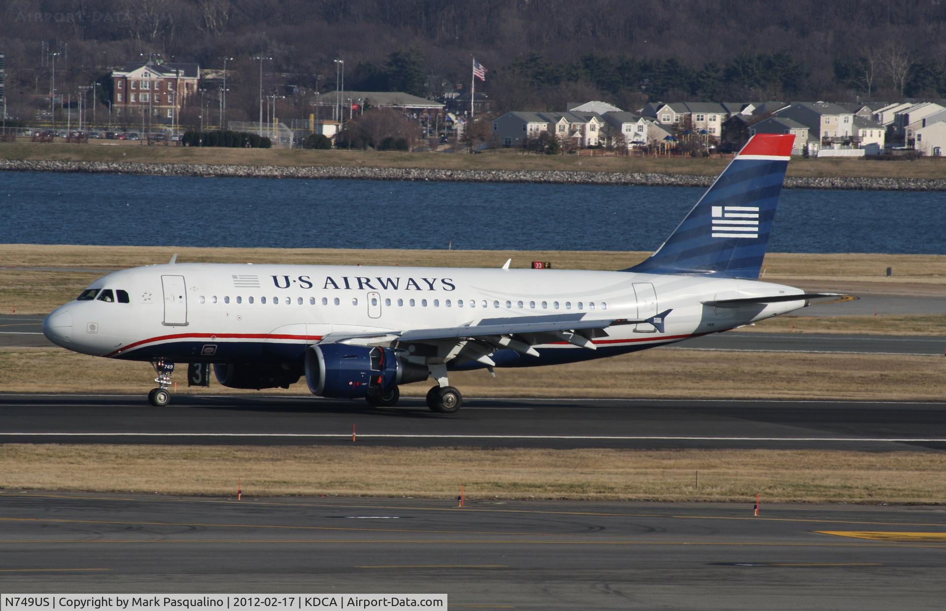 N749US, 2000 Airbus A319-112 C/N 1313, Airbus A319