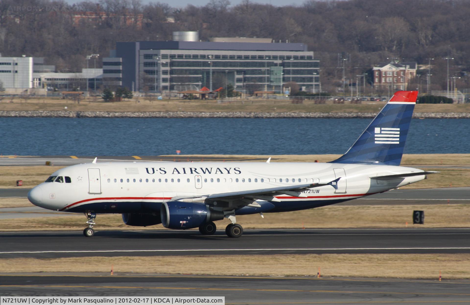 N721UW, 1999 Airbus A319-112 C/N 1095, Airbus A319