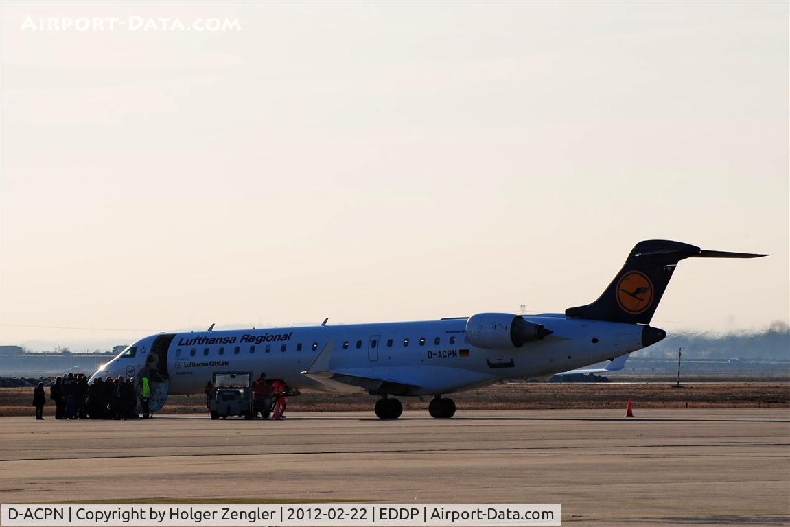 D-ACPN, 2003 Bombardier CRJ-701ER (CL-600-2C10) Regional Jet C/N 10083, LH2169 to MUC is getting crowded.....