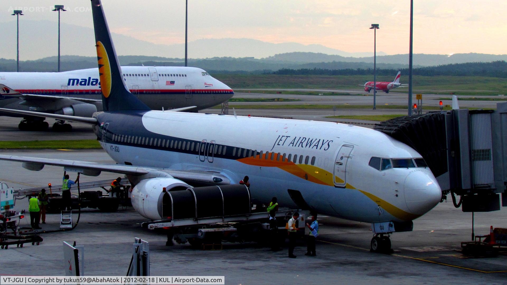 VT-JGU, 2007 Boeing 737-85R C/N 34802, Jet Airways