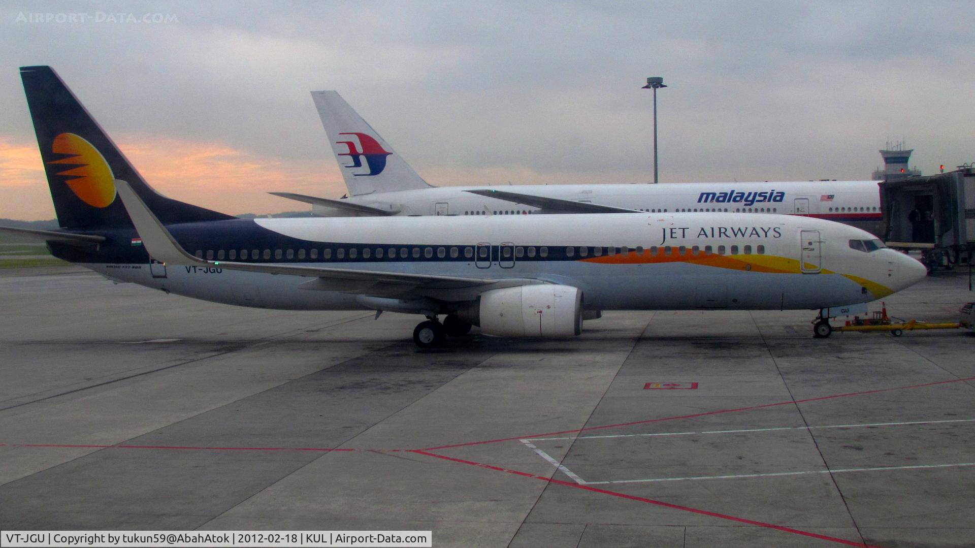 VT-JGU, 2007 Boeing 737-85R C/N 34802, Jet Airways