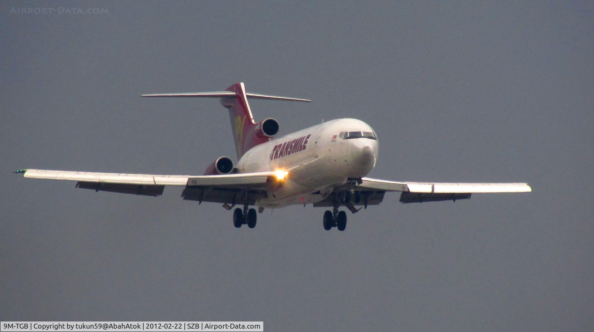 9M-TGB, 1982 Boeing 727-2F2F C/N 22998, Transmile Air Services