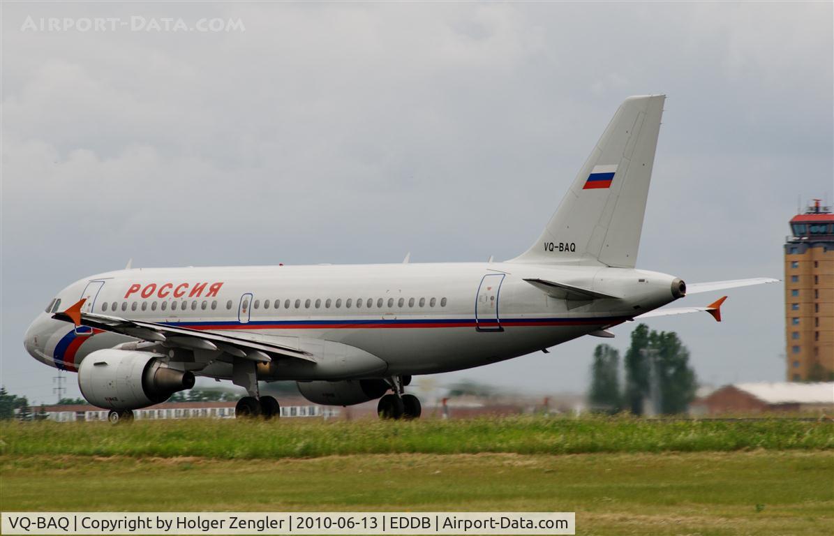 VQ-BAQ, 2001 Airbus A319-111 C/N 1560, Fullthrottle on runway 25....