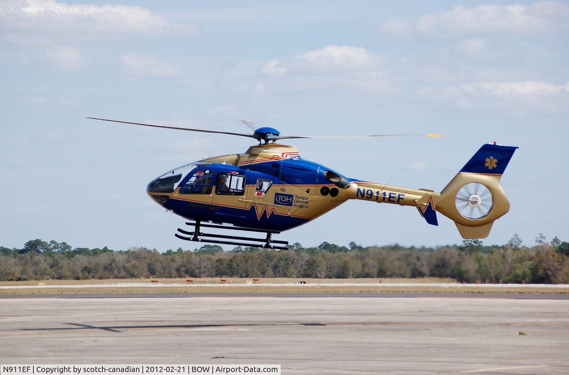 N911EF, 2005 Eurocopter EC-135T-2 C/N 0382, 2005 Eurocopter Deutschland Gmbh EC135T2 N911EF at Bartow Municipal Airport, Bartow, FL