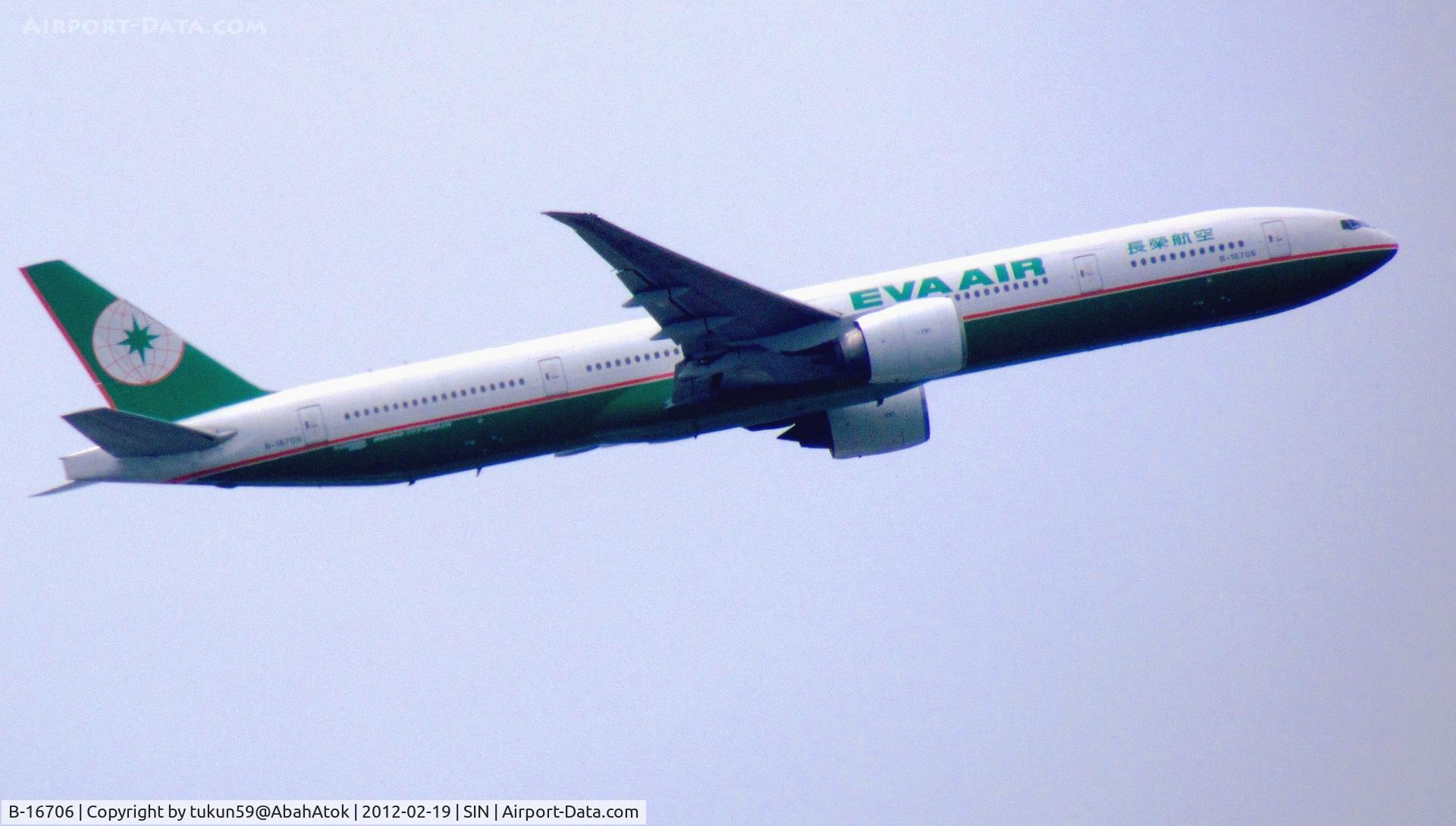 B-16706, 2007 Boeing 777-35E/ER C/N 33750, Eva Air