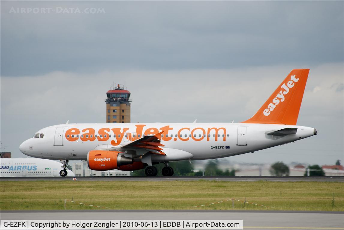 G-EZFK, 2009 Airbus A319-111 C/N 4048, Departure for Rom.....