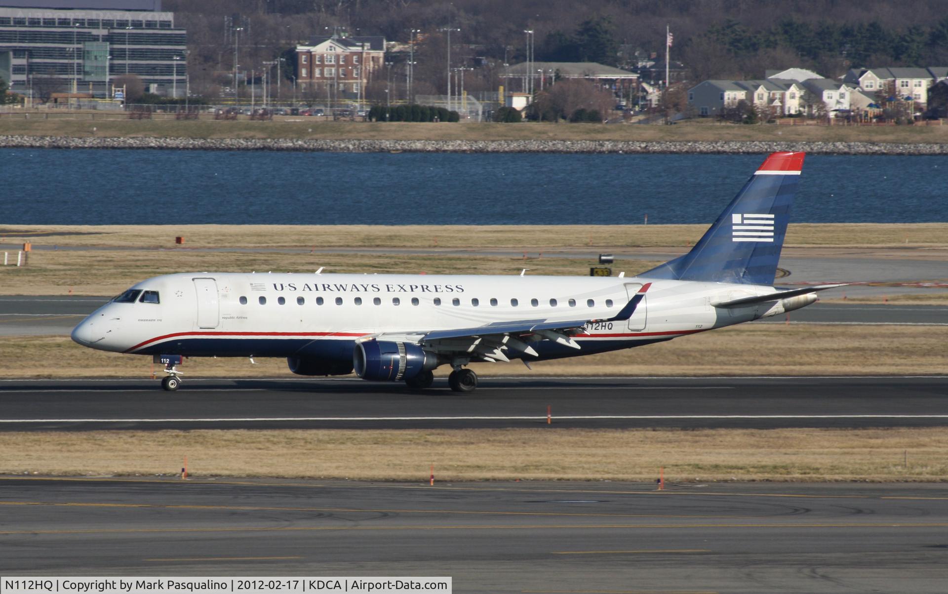 N112HQ, 2007 Embraer 175LR (ERJ-170-200LR) C/N 17000174, ERJ 170-200 LR
